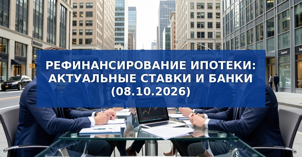 Актуальная информация о рефинансировании ипотеки: ставки, банки и важные нюансы