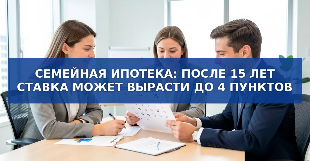 Семейная ипотека: новые ограничения срока субсидирования и возможное повышение ставки