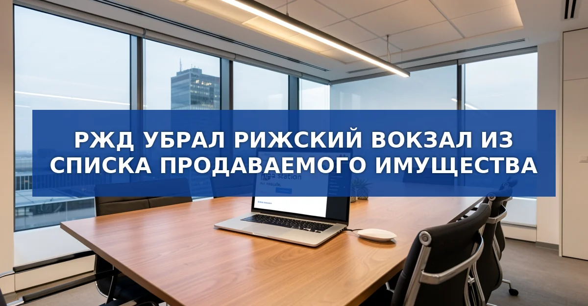 Рижский вокзал исчез из реестра продаж РЖД: причины и перспективы
