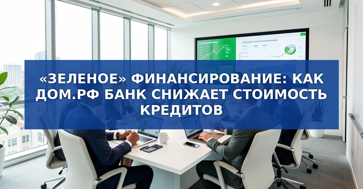 Зеленое финансирование: как новые правила снижают стоимость кредитов для бизнеса