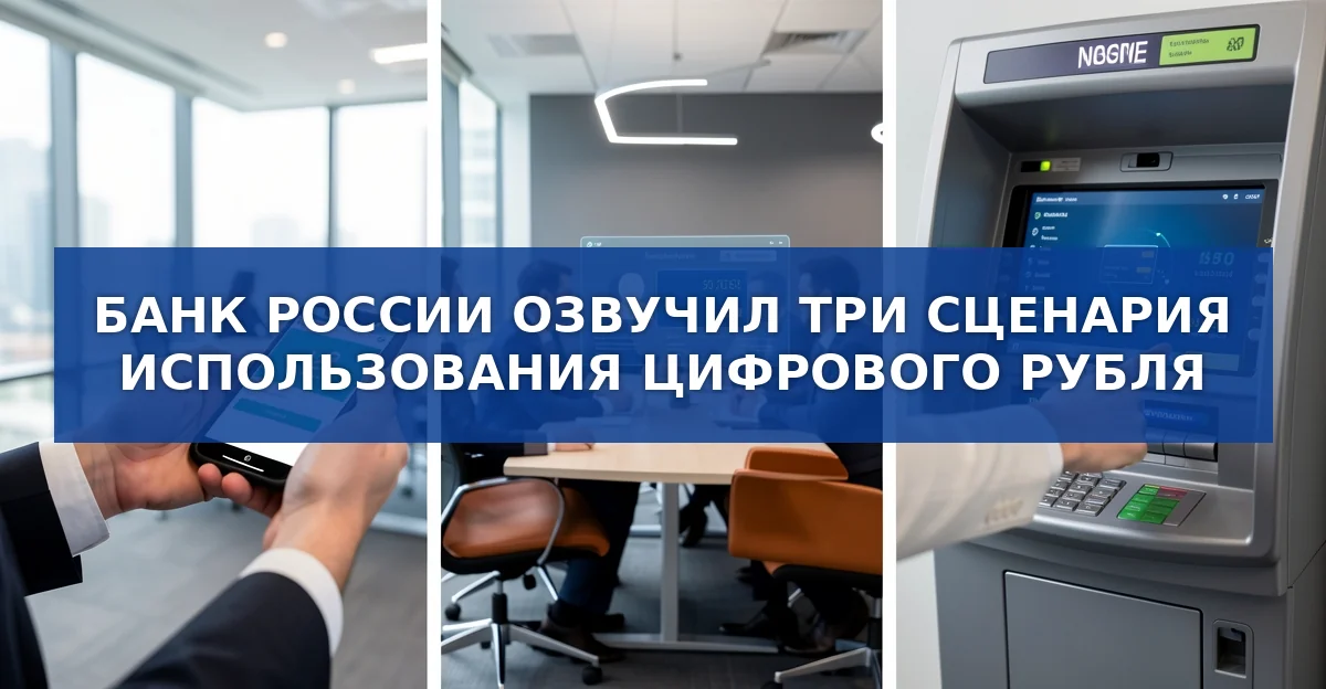 Три ключевых сценария использования цифрового рубля и их влияние на экономику