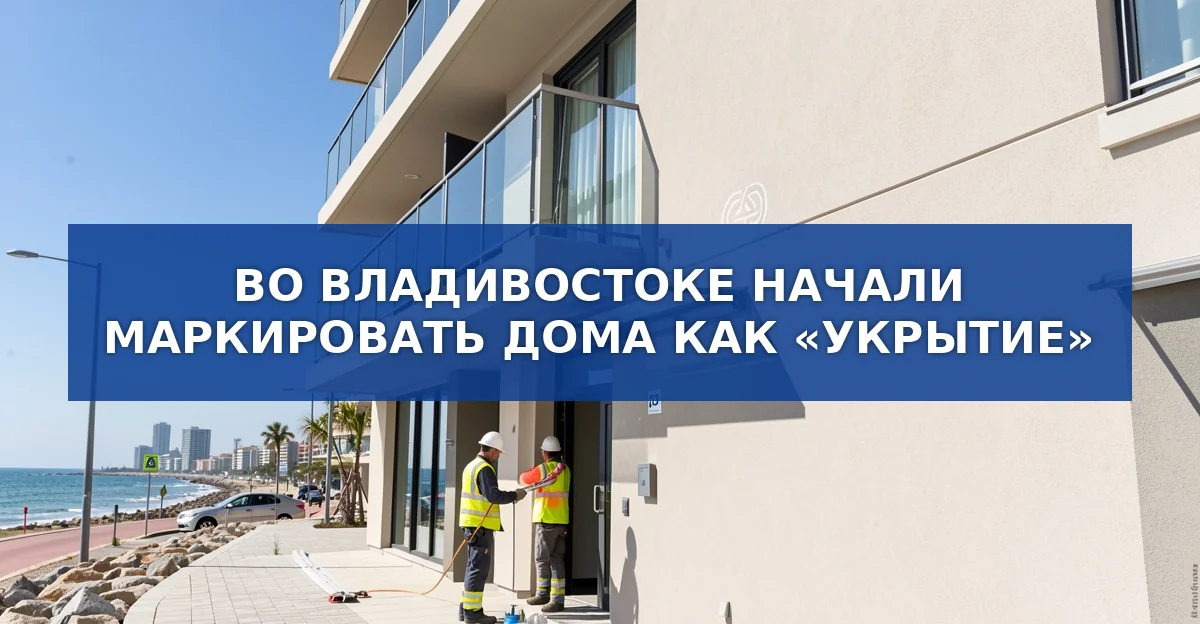 Владивосток помечает дома как «УКРЫТИЕ»: как будет работать система