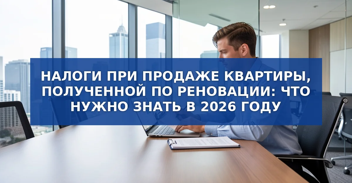 Как избежать налога при продаже квартиры, полученной в рамках реновации: правила суммирования сроков владения