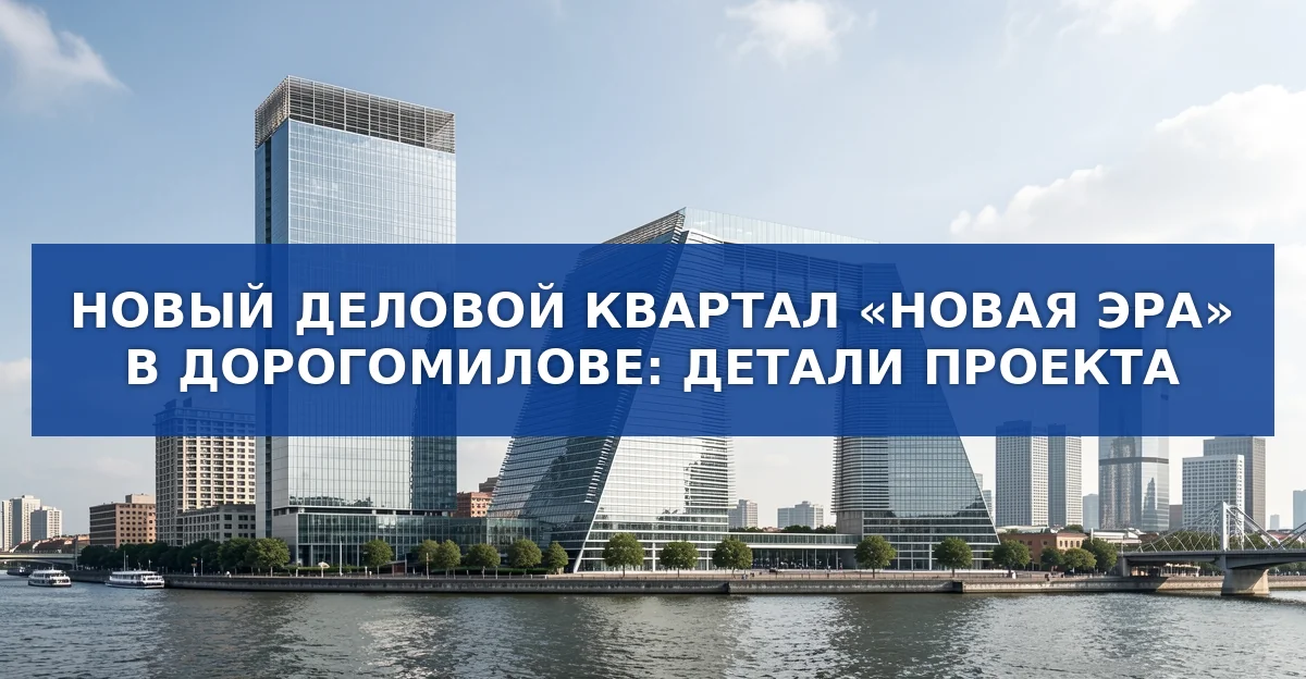 Московские власти утвердили проект будущего бизнес‑центра в Дорогомилове