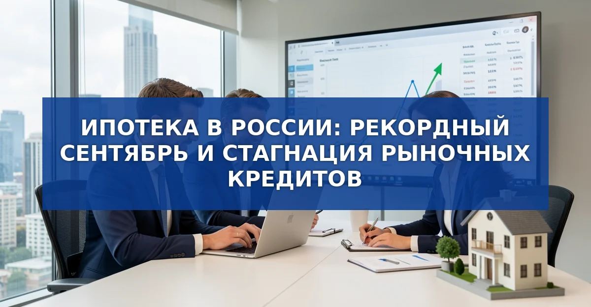Ипотечный рынок России в сентябре: рекордные выдачи и тенденции аренды