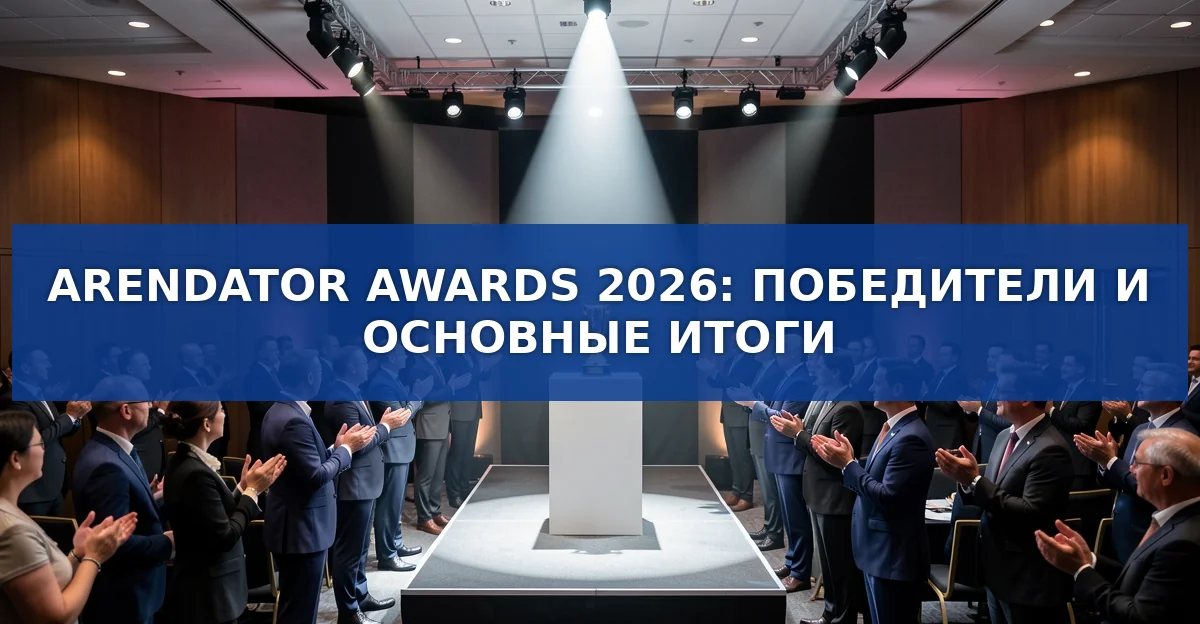 Arendator Awards 2026: итоги церемонии, победители и значение премии