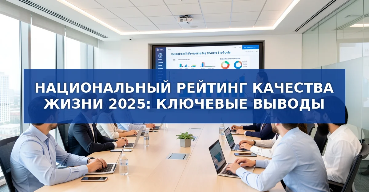 Национальный рейтинг качества жизни 2025: что изменилось и где живут лучше