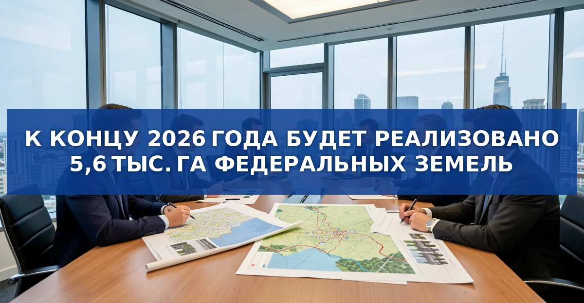 Федеральные земли: план вывода 6 тысяч гектаров в оборот и перспективы регионального развития