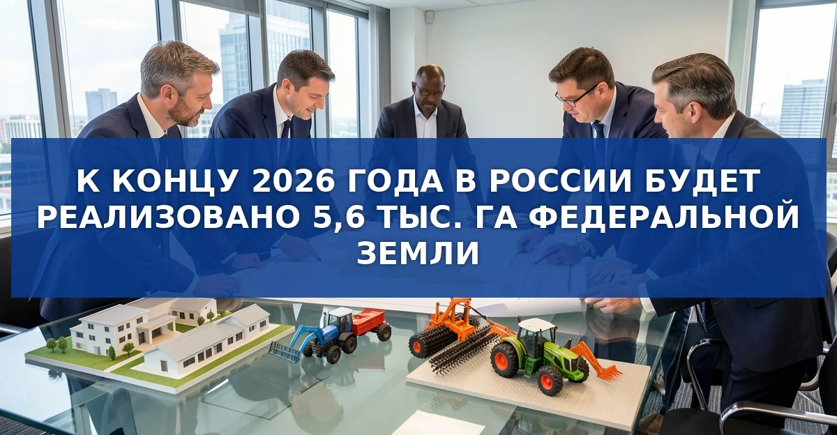 5,6 тыс. га федеральной земли к концу года: масштабный план развития регионов