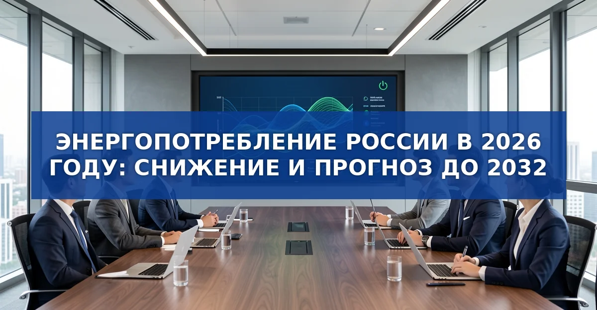Энергопотребление России: итоги 2026 года и прогноз до 2032