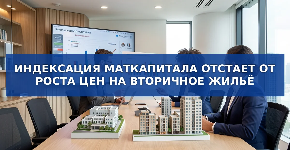 Индексация материнского капитала отстает от роста цен на вторичное жильё: что изменится в 2027 году