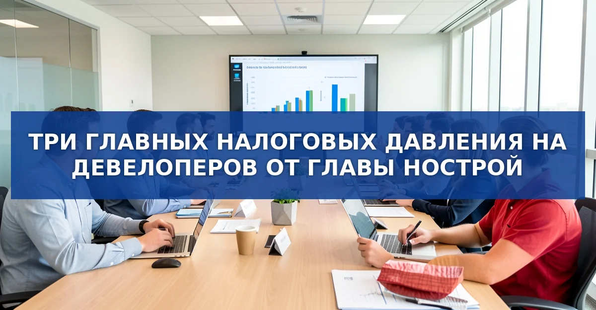 Налоговое давление на девелоперов и подрядчиков: три ключевых фактора