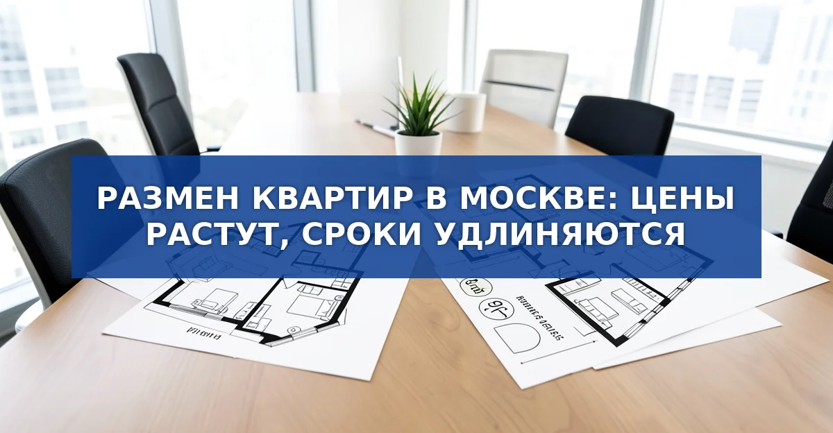 Почему обмен квартиры в Москве стал дороже и сложнее: анализ пяти лет