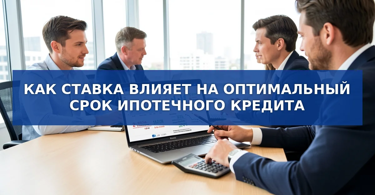 Как процентная ставка определяет оптимальный срок ипотечного кредита