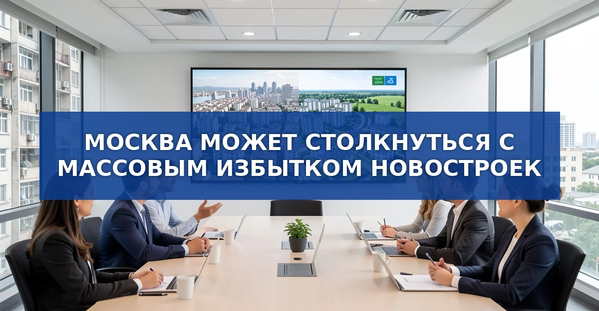 Риск избытка новостроек в старой Москве: цифры, последствия и стратегии застройщиков