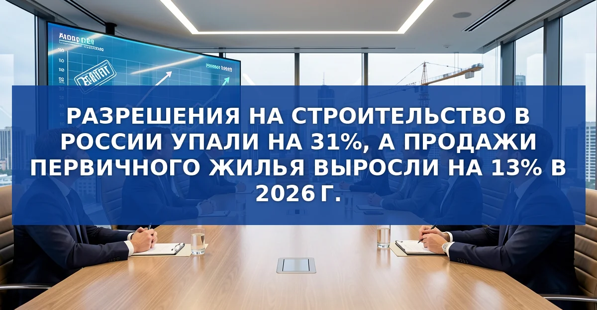 Сокращение разрешений на строительство в 2026 году: причины, последствия и прогнозы