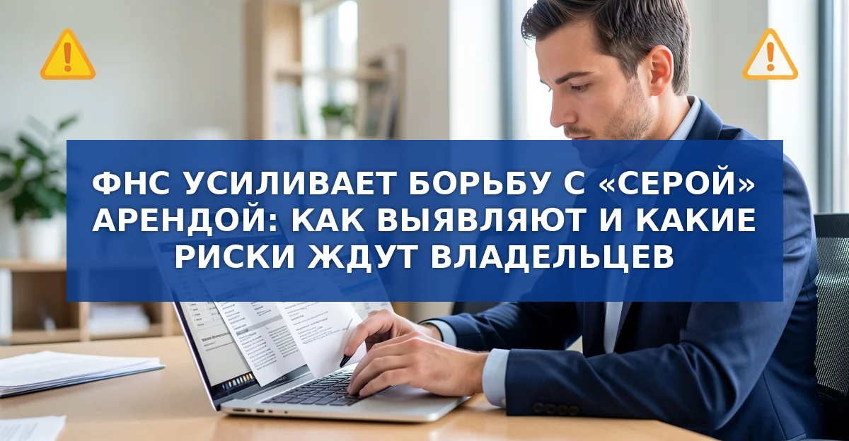 Налоговая активизирует проверку скрытой аренды: как выявляют и какие последствия