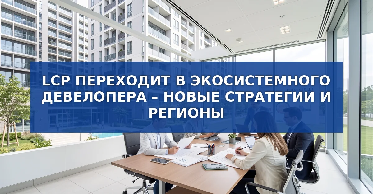 LСР переходит к экосистемному девелопменту: новые проекты, программа лояльности и стратегия развития