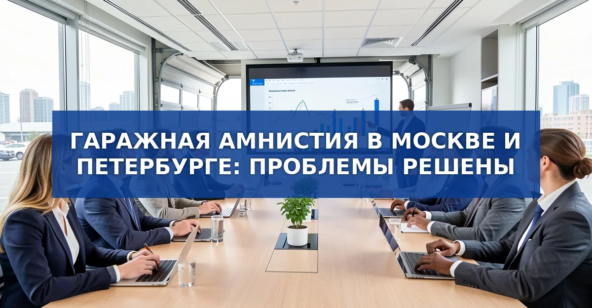 Гаражная амнистия в Москве и Петербурге: как удалось легализовать почти миллион объектов
