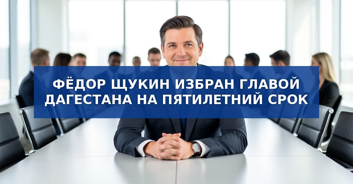 Фёдор Щукин назначен новым главой Дагестана: итоги голосования и планы на пять лет