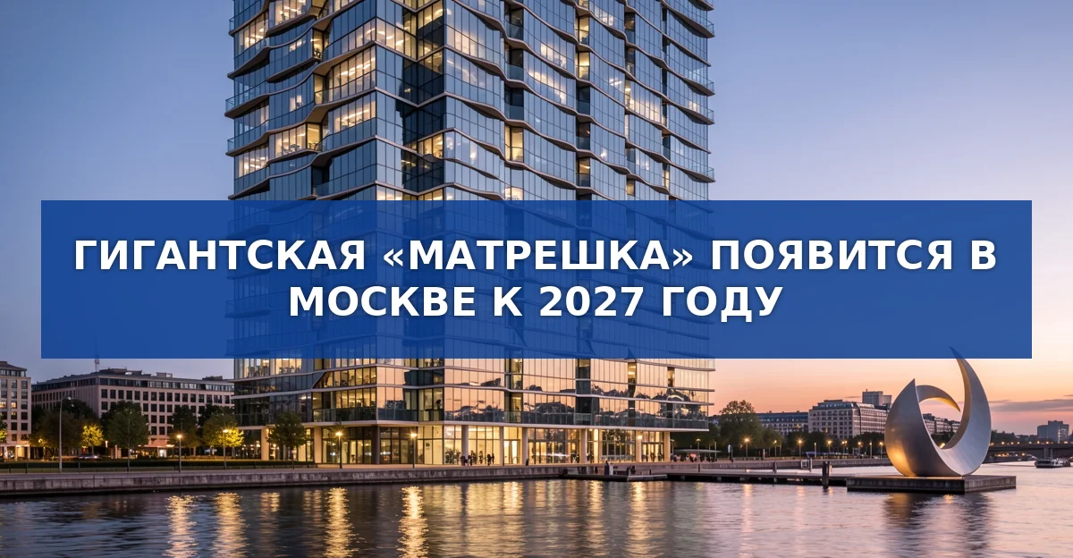 Гигантская «Матрешка»: новый бизнес‑центр в Мневниках к 2027 году