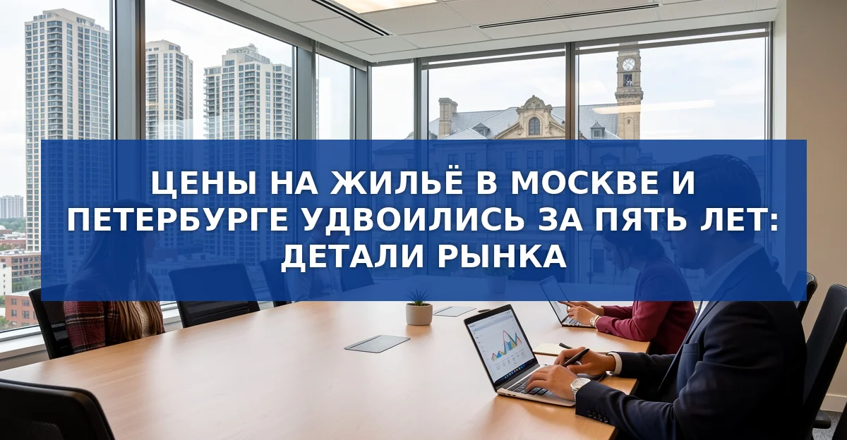 Как удвоился бюджет покупки жилья в Москве и Петербурге за пять лет