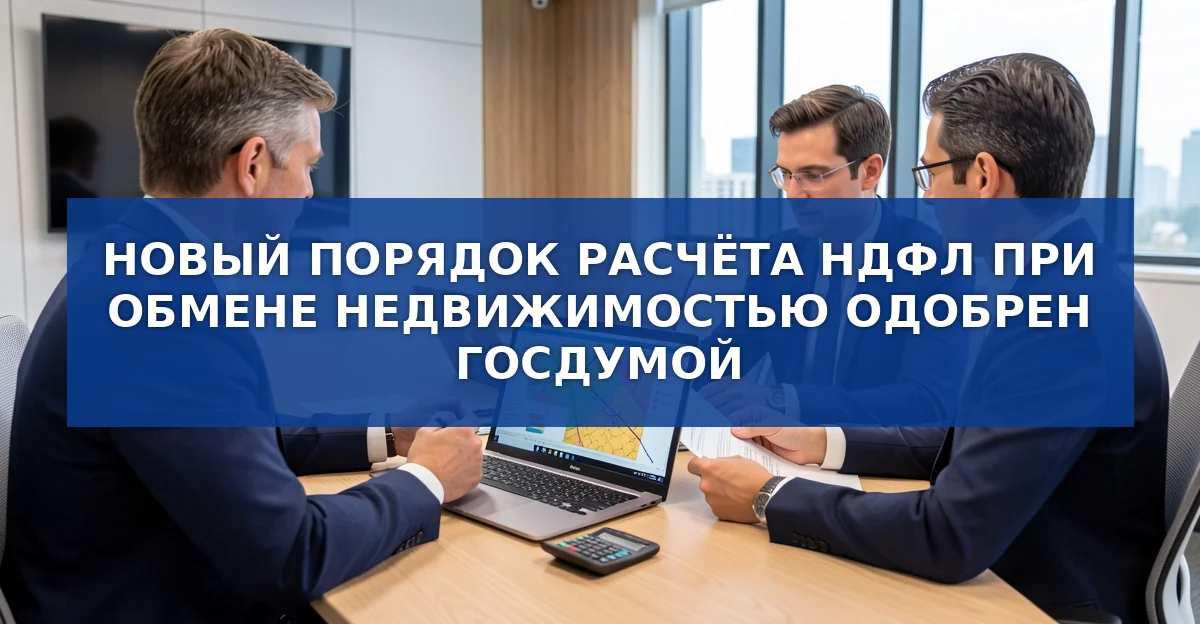 Новый порядок расчёта НДФЛ при обмене недвижимостью: что изменилось и как подготовиться