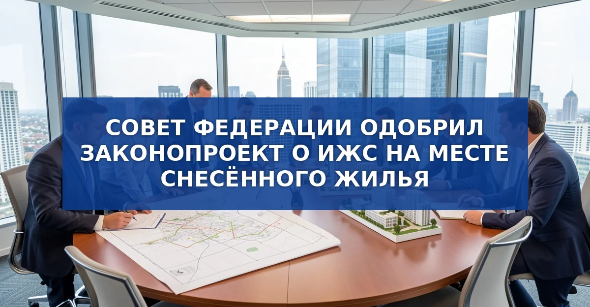 Конверсия земель после сноса аварийных домов: новые возможности для индивидуального строительства