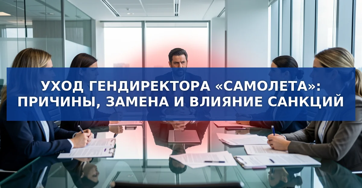 Смена гендиректора в девелопере «Самолёт»: причины, санкции и прогнозы