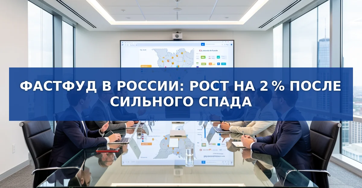 Фастфуд в России: рост на 2 % и новые перспективы рынка в 2027 году