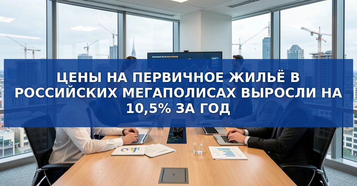 Рост цен на первичное жильё в миллионниках в 2026 году: причины, цифры и прогнозы