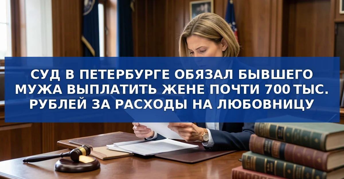 Суд признал расходы на любовницу семейными: почти 700 тыс. рублей компенсации