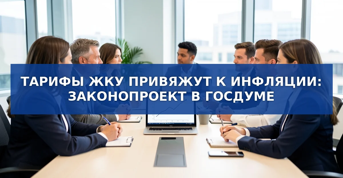 Ограничение роста тарифов ЖКУ: законопроект привяжет повышение к инфляции