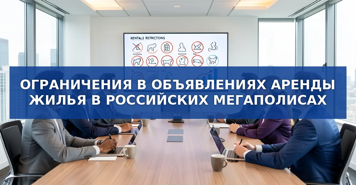 Ограничения в объявлениях аренды жилья: что показывают арендодатели в российских мегаполисах