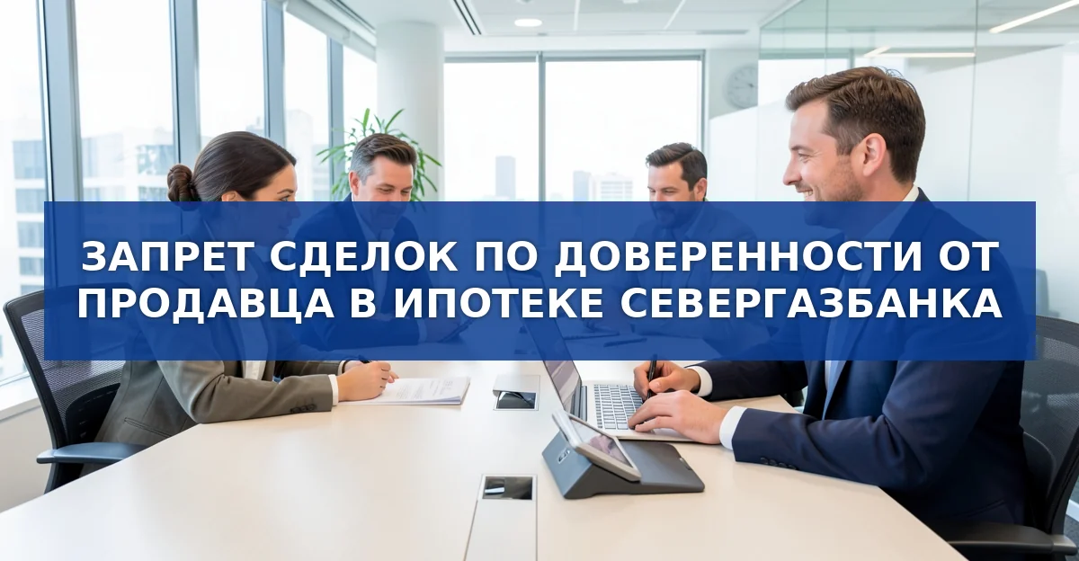 Севергазбанк вводит запрет на ипотечные сделки по доверенности: что изменится для покупателей