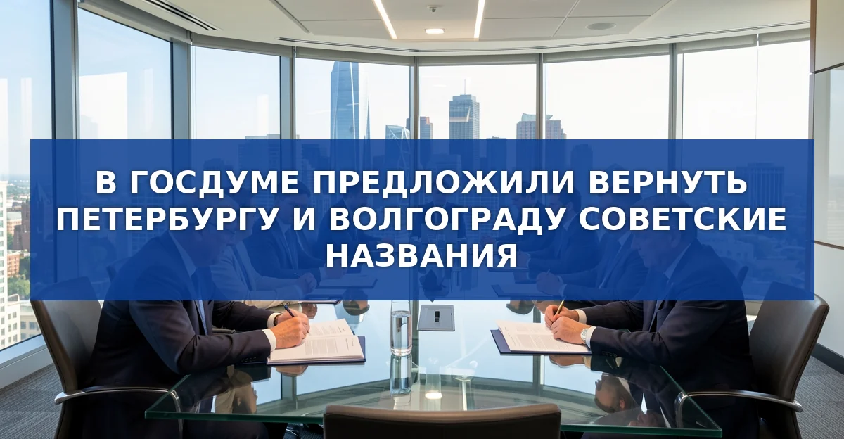Законопроект о возвращении названий Ленинград и Сталинград: детали и последствия