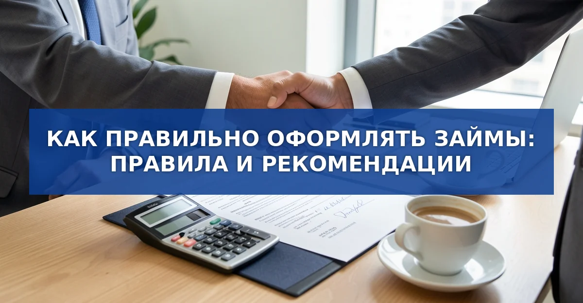 Как правильно оформлять займы: практический гид