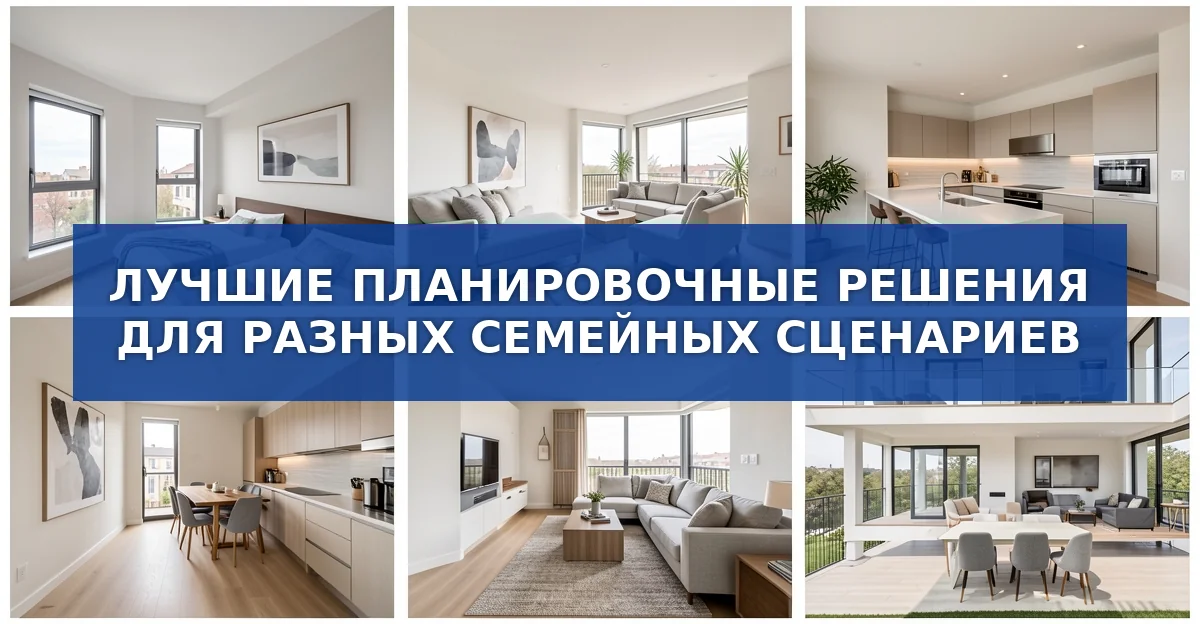 Как продуманные планировки квартир меняют жизнь: примеры лучших решений
