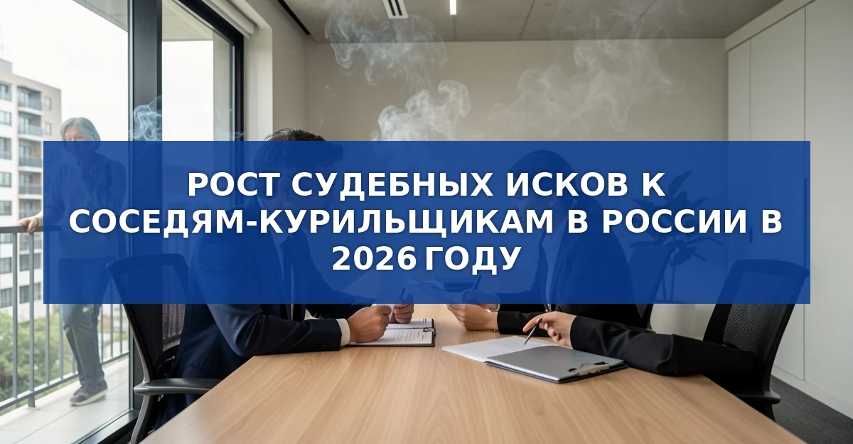 Судебные споры из‑за табачного дыма: рост исков и новые практики компенсаций