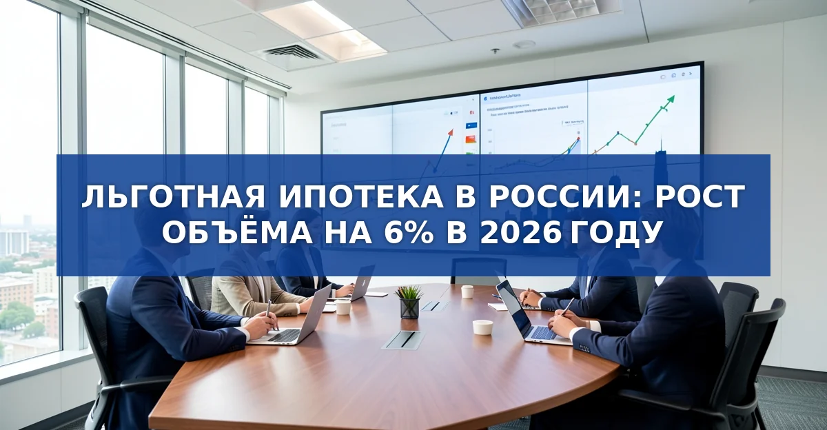 Льготная ипотека в 2026 году: рекордный сентябрь и рост объёмов