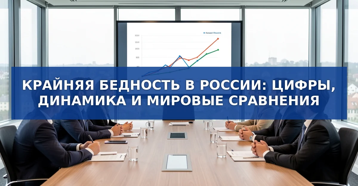 Крайняя бедность в России: динамика, причины и международные сравнения