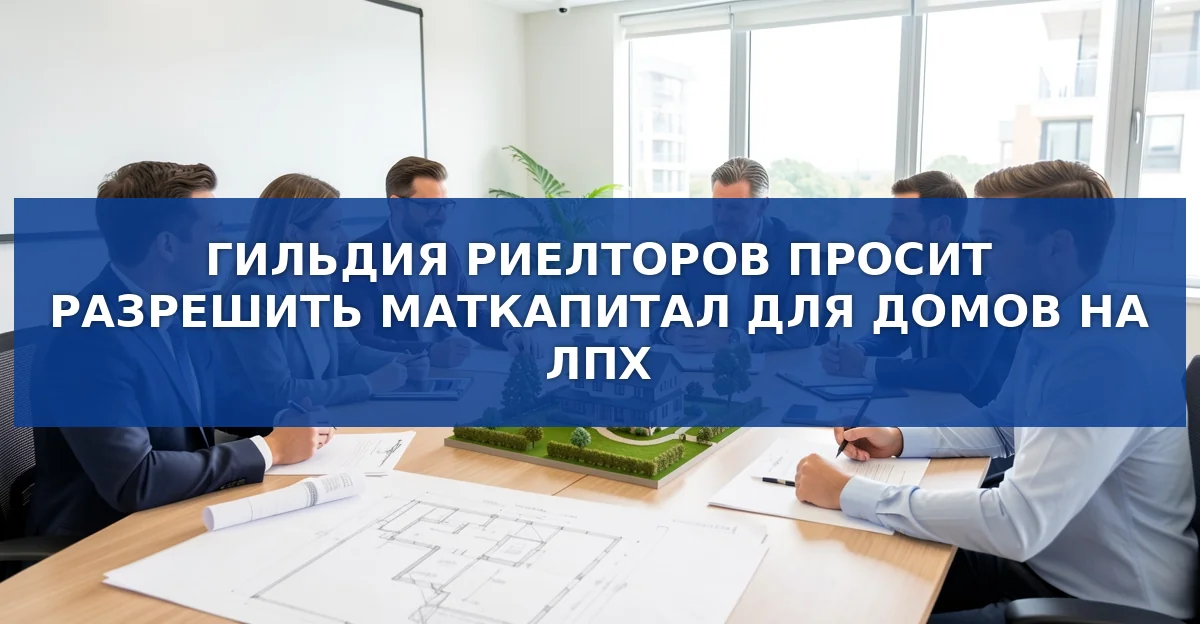 Гильдия риелторов просит разрешить использовать материнский капитал для строительства на приусадебных участках