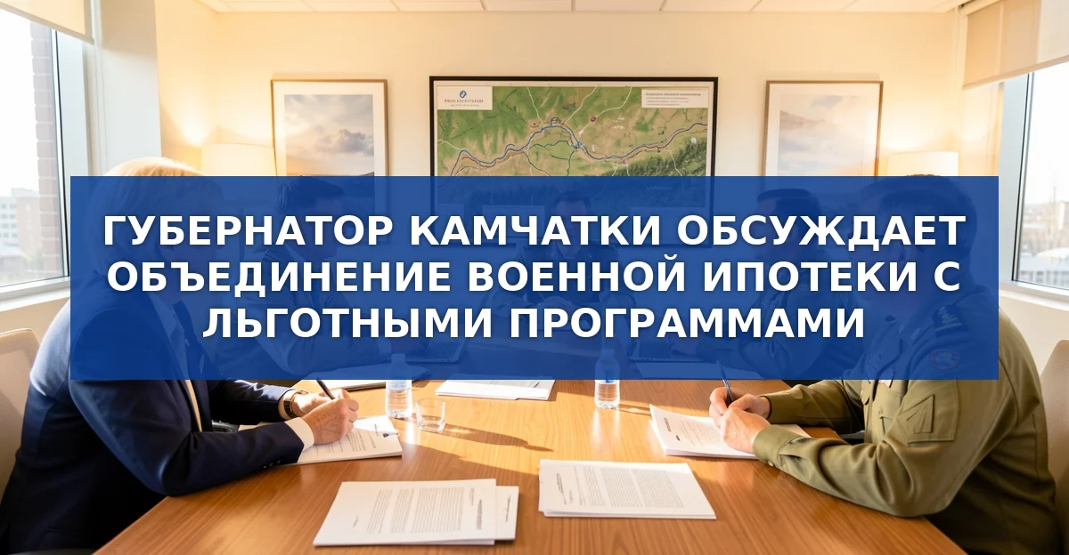 Камчатка готовит интеграцию военной ипотеки в льготные кредитные программы