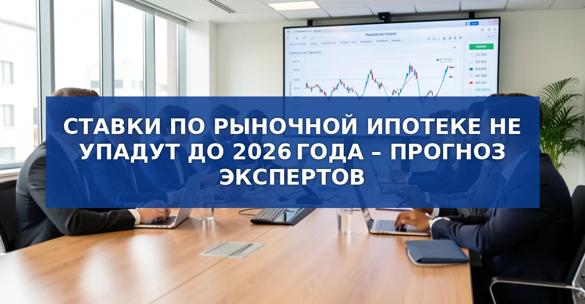 Прогноз ставок по рыночной ипотеке до конца 2026 года и перспективы 2027‑2028
