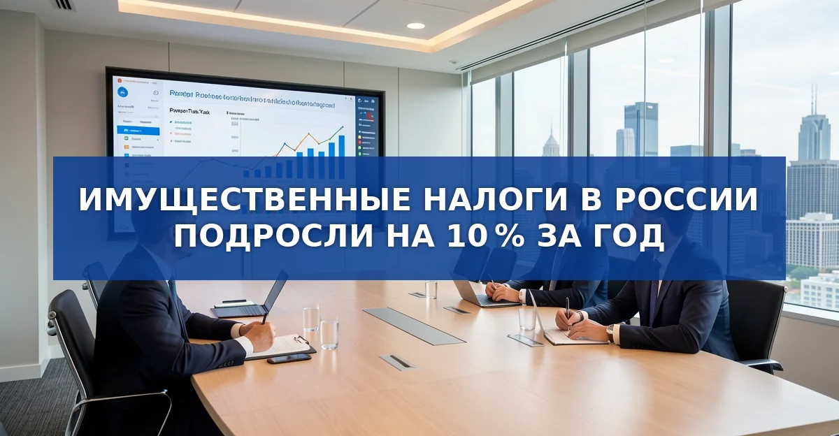 Имущественные налоги в России выросли на 10 %: причины, последствия и прогнозы