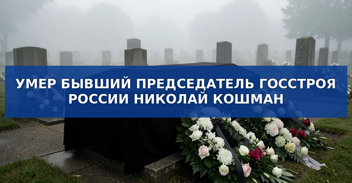 Скончался Николай Кошман, бывший председатель Госстроя России