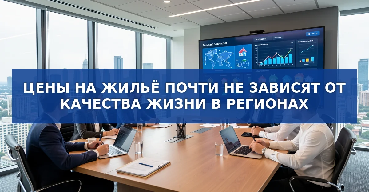 Цены на жильё в России: почему качество жизни играет лишь небольшую роль
