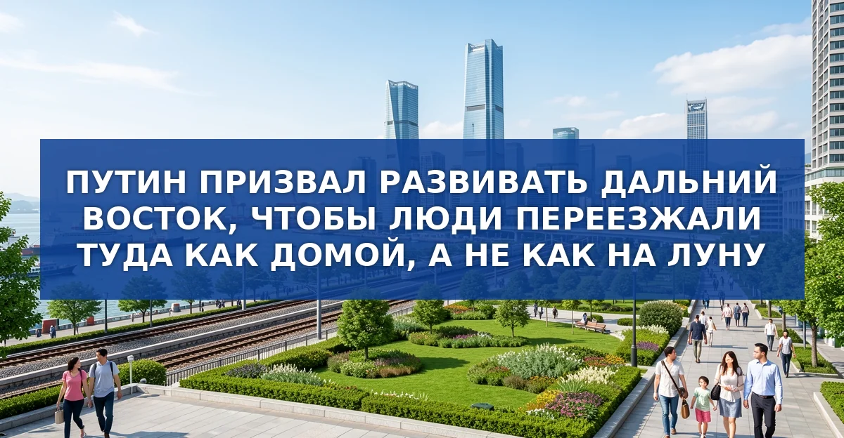 Обложка материала: Развитие Дальнего Востока: приоритеты и план действий президента