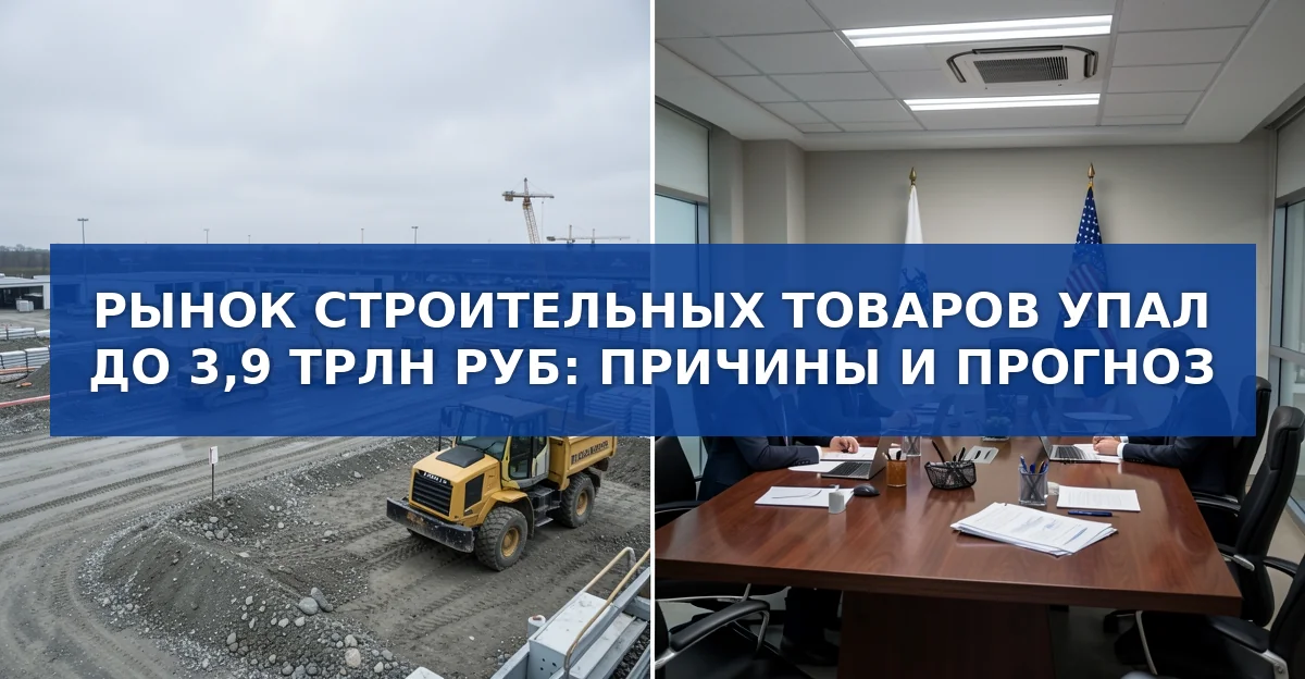 Рынок товаров для строительства и ремонта в 2026 году: падение объёма и перспективы роста