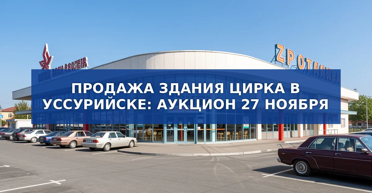 Продажа исторического здания цирка в Уссурийске: возможности и перспективы для инвесторов
